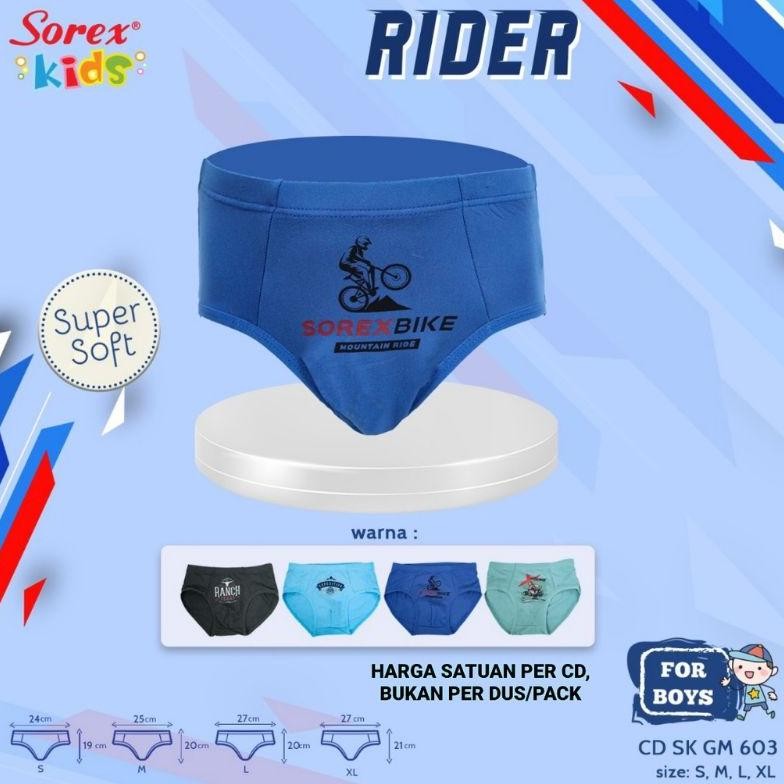 Grosir Celana Dalam Sorex Kids Anak Laki | Celana Dalam Anak Cowok Sorex 603