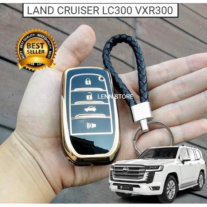 Promo Cover Sarung Kunci Remote Silikon Toyota Land Cruiser VX300 LC300 COD