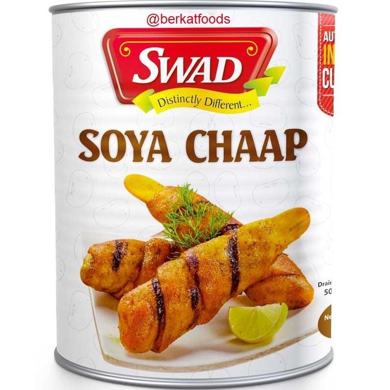 

:0:0:0] Soya Chaap Swad India / Authentic Indian Soya Bean Chunks / Vegan Protein