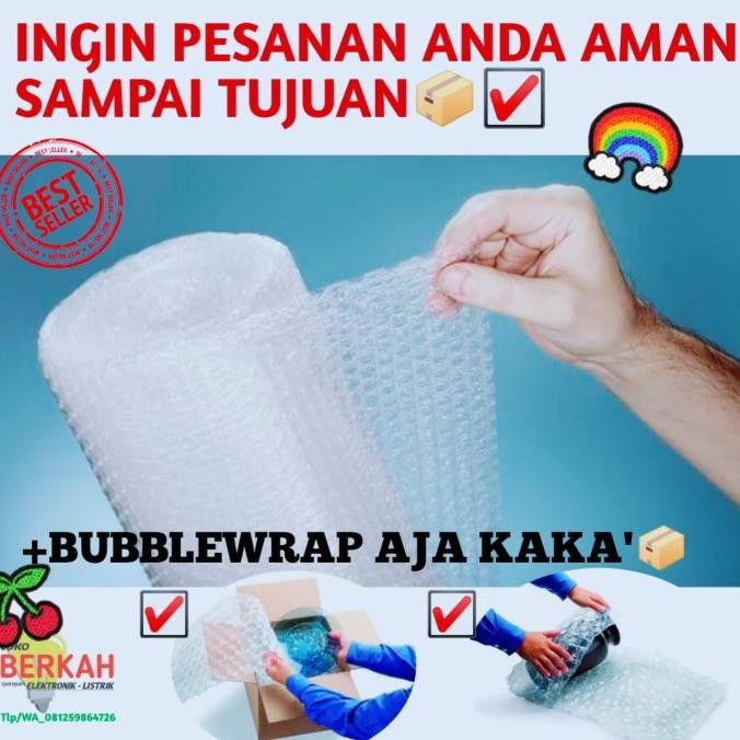 

{{{{}}] TAMBAHAN BUBBLE WRAP PEKING AMAN UNTUK BARANG MUDAH PECAH BELAH