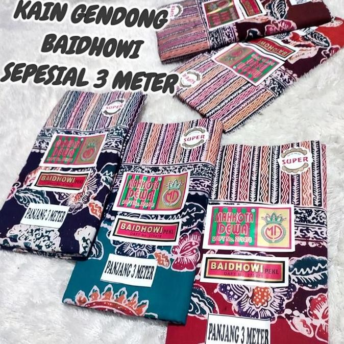 KAIN GENDONG BAYI BAIDHOWI PANJANG 3 METER BAHAN FULL KATUN TIDAK LICIN , CUKIN GENDONGAN BAYI VIP