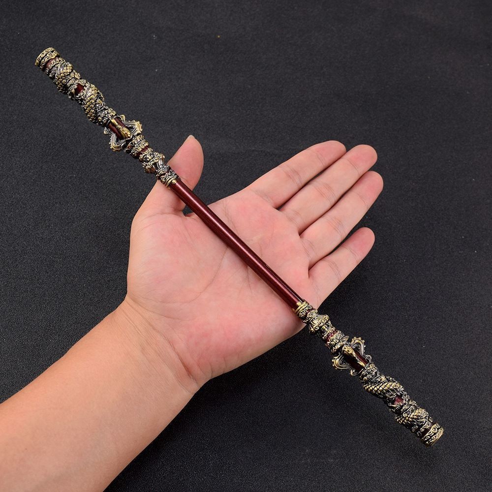 Model Patung Periferal Permainan Mitologi Wukong Ruyi Jingu Bang Logam