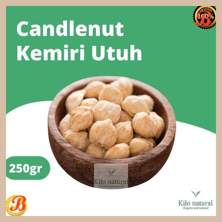 

| RMP | KEMIRI UTUH 250GR / CANDLENUT 250GRAM