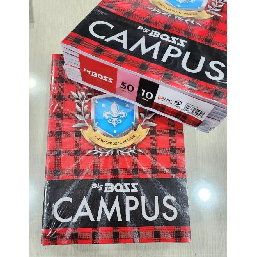 

Sale!! Bb50 Buku Tulis Bigboss Campus 50 Lembar