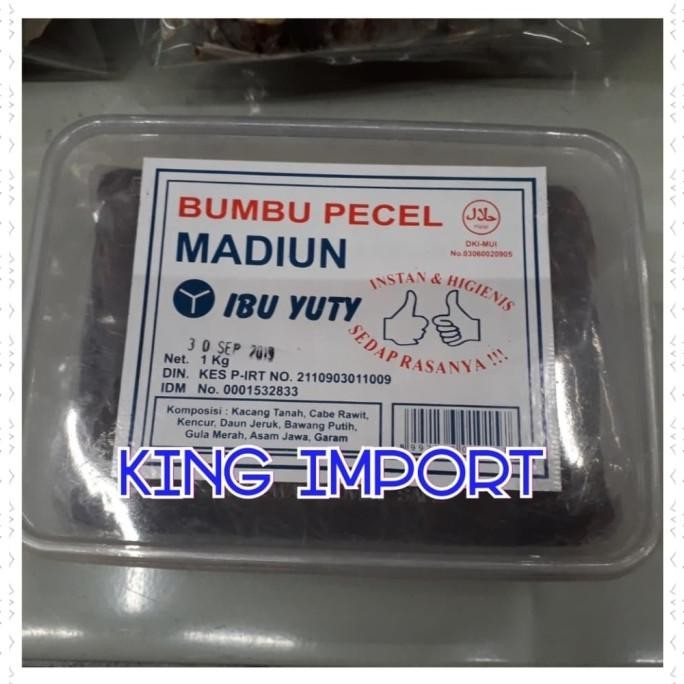 

Bumbu Pecel Madiun Ibu Yuty 1kg W88