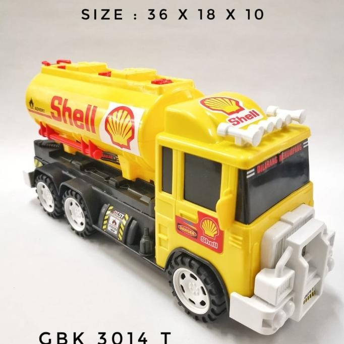 Mainan Anak Mobil Mobilan Truk Tangki Friction GBK 3014 T PEM