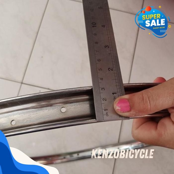 PELEK SEPEDA 26 BESI VELG UKURAN 26" X 1.50 / 1.75 / 1.95 / 2.125 MTB BEBAS ONGKIR