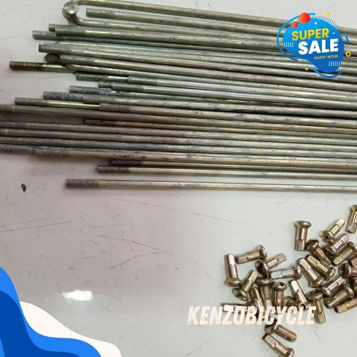 JARI JARI SEPEDA 28" UKURAN BESAR 10G X 28 , RUJI OJEK 10 G X 306 MM EKSLUSIF