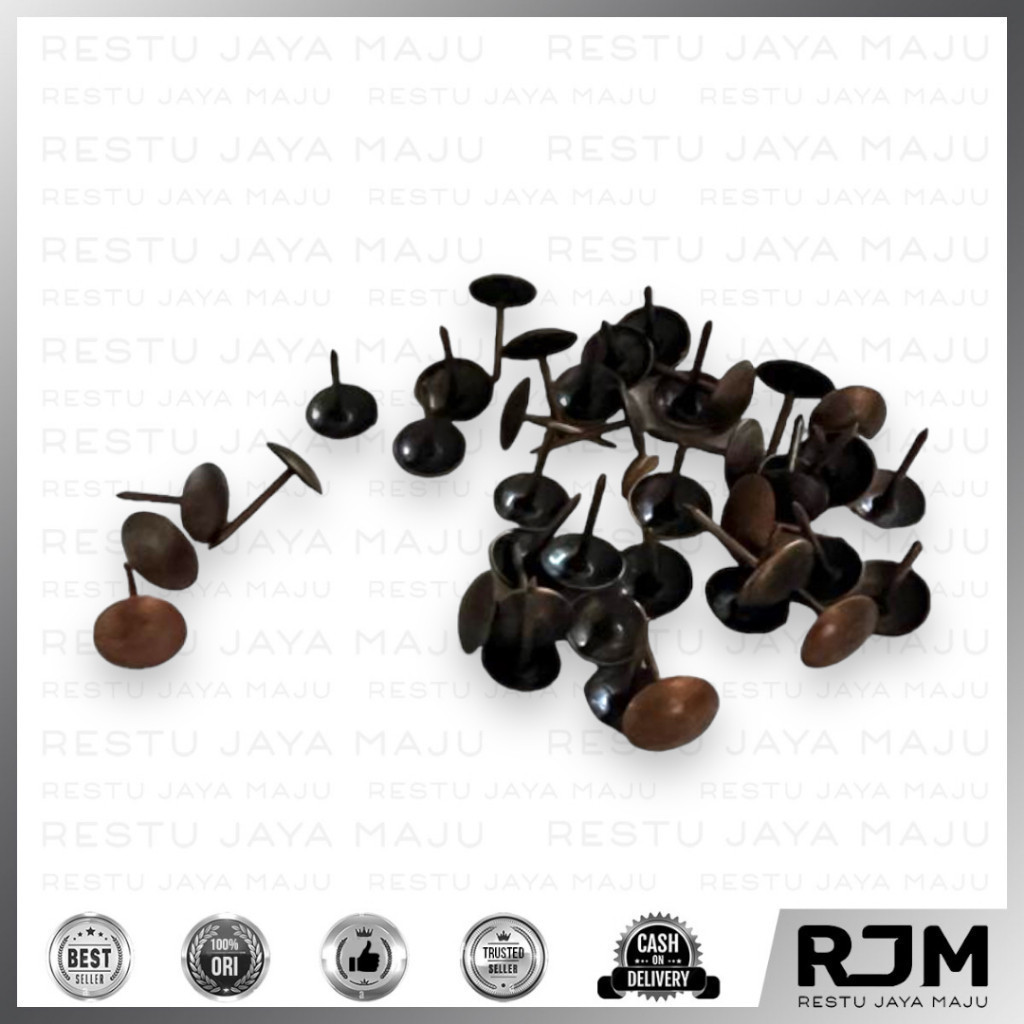 [1000 pcs]  BUTTERFLY paku pines payung 5/8 " inch thumb tacks rj