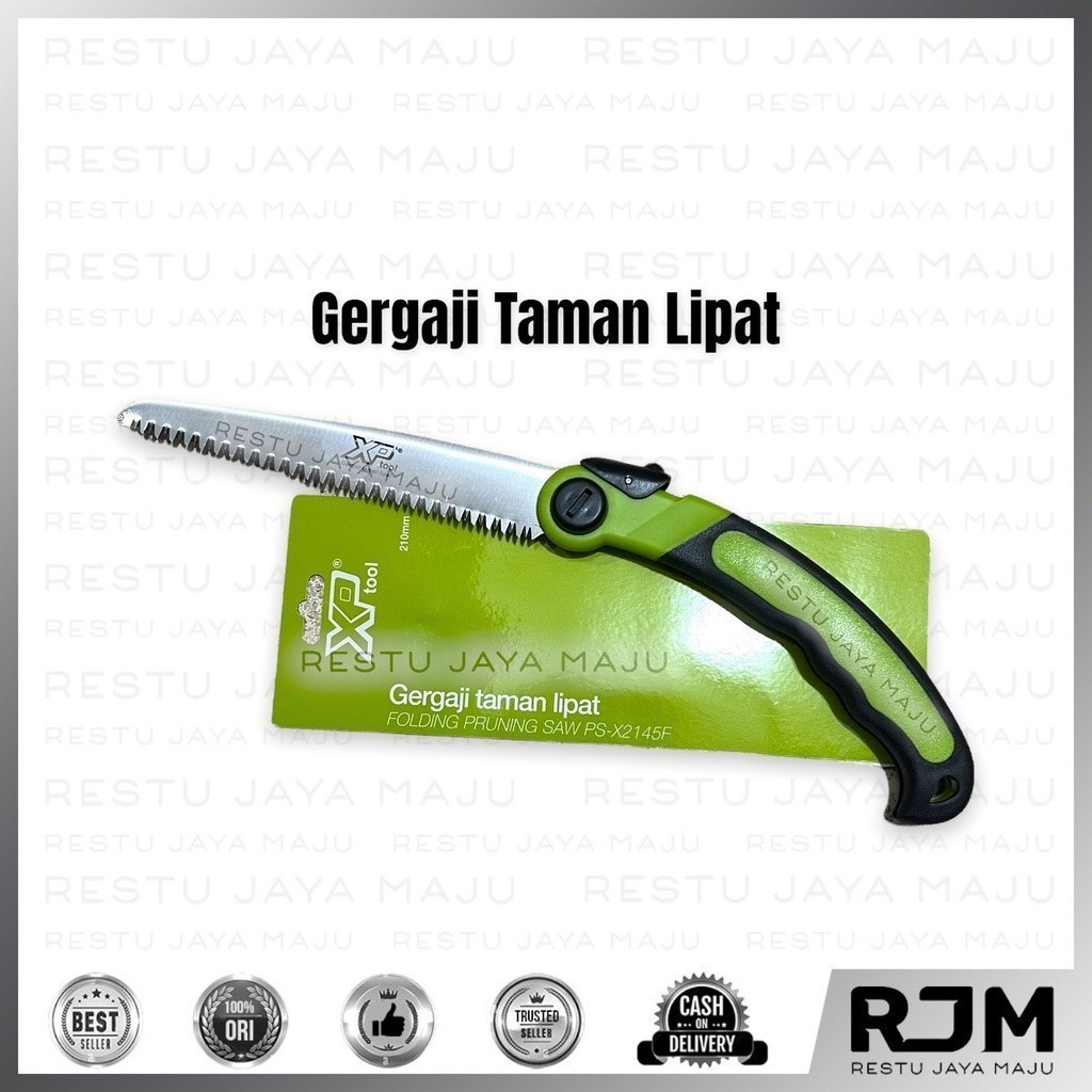 XP TOOL Gergaji Lipat Taman Kayu Dahan Serbaguna Portabel Folding Saw