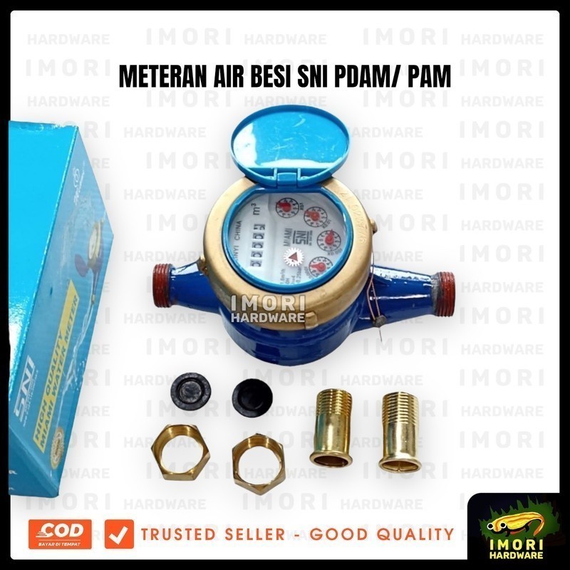 IMD Meteran Air Besi PDAM PAM Water Meter