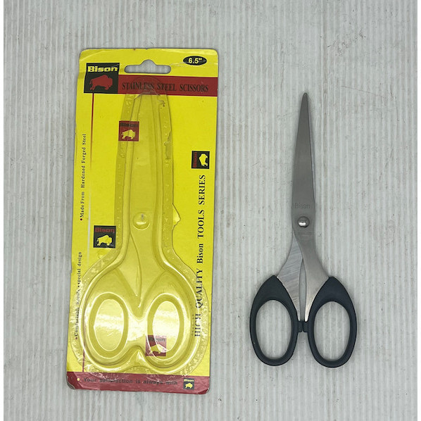 

BISON Gunting Kertas 6,5" inch Serbaguna Stainless Steel Scissor im