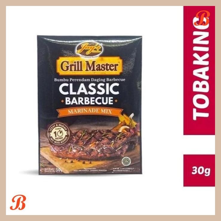 

| RMP | JAYS GRILL MASTER CLASSIC BBQ JAY'S MARINANDE MIX 30 GRAM
