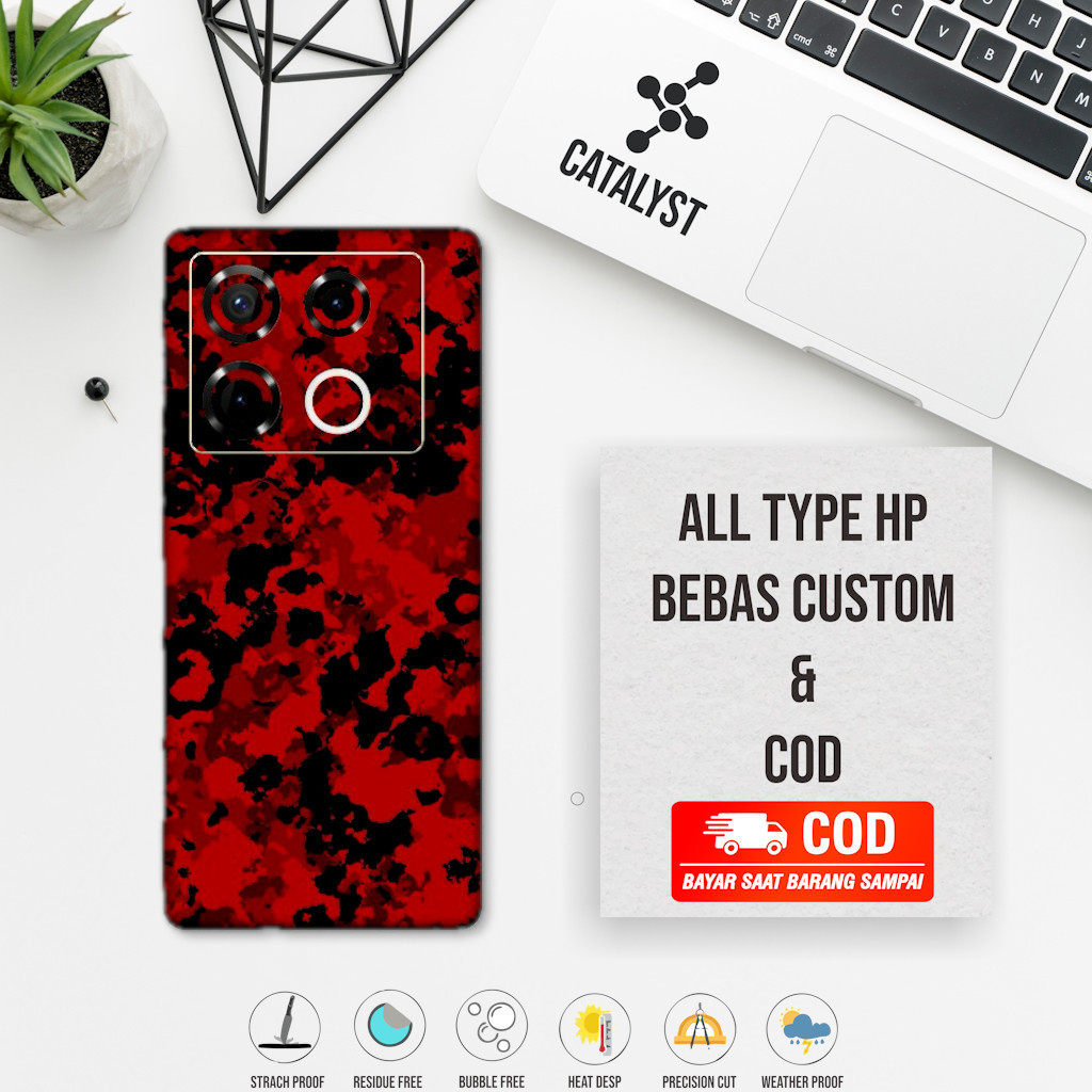 

*PromoTerjangkau* Infinix Note 40 Pro Garskin Wrap Stiker Premium / X Casing Case COD