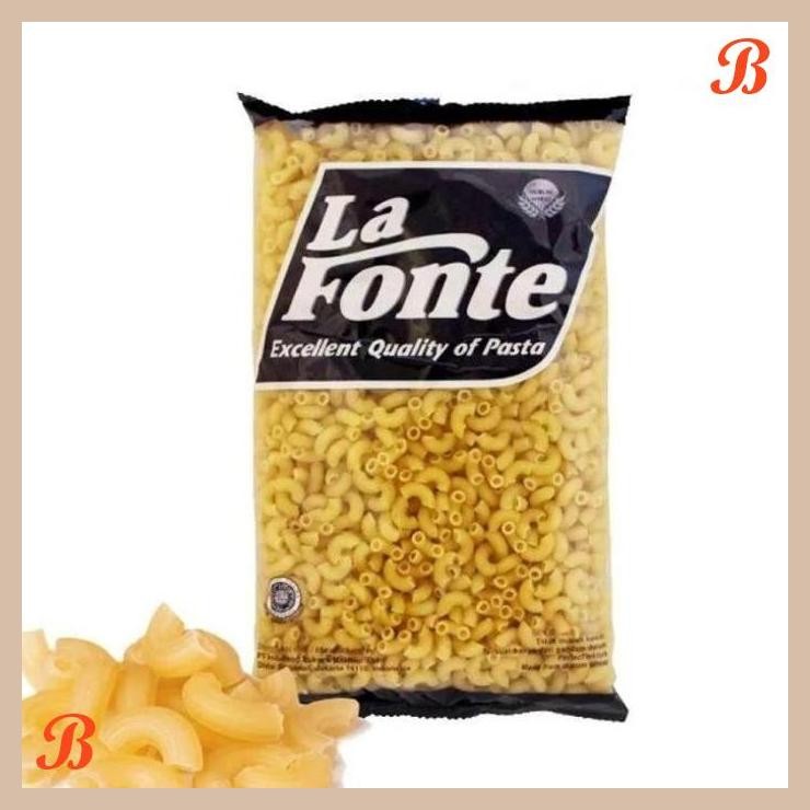 

| RMP | LA FONTE CHIFFERI RIGATI / PASTA BENTUK MAKARONI [500 GR]