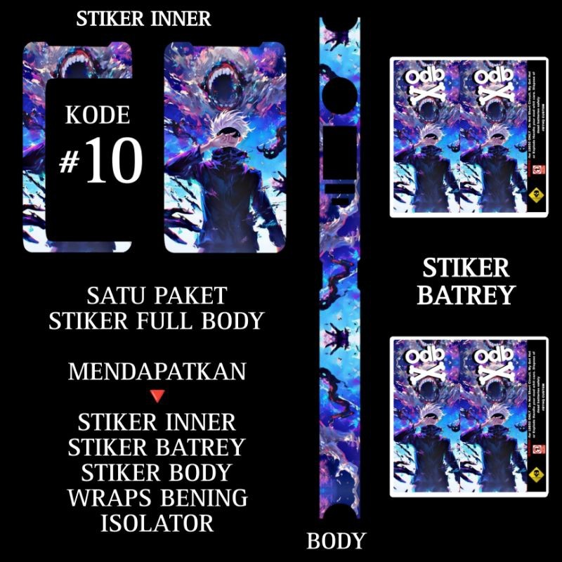 

*PromoTerjangkau* Stiker Vnil M200 Kode 10 Garskin Wrap Stiker Premium / X Casing Case COD
