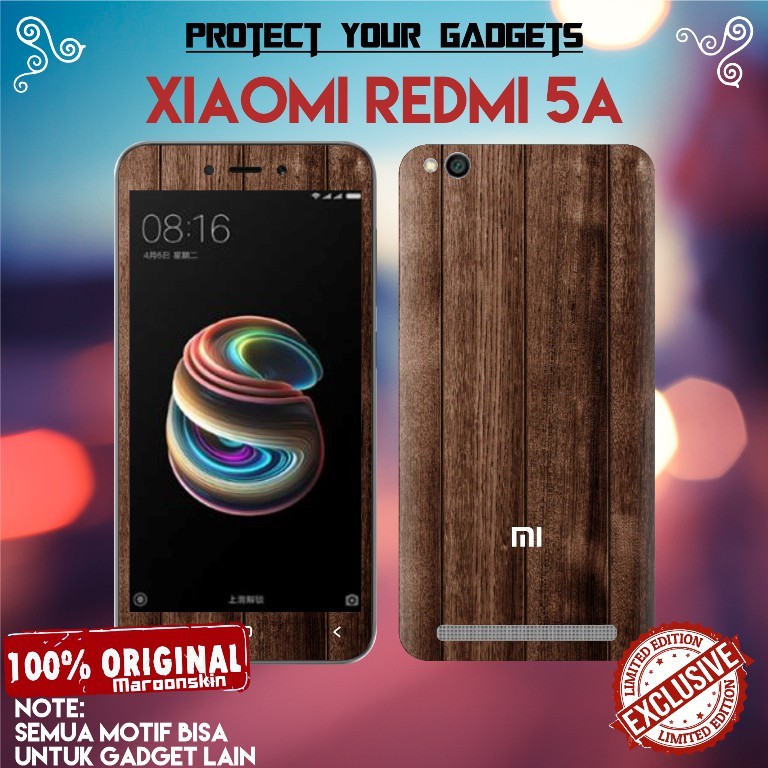 

*PromoTerjangkau* Xiaomi Redmi 5A Garskin Wrap Stiker Premium / X Casing Case COD