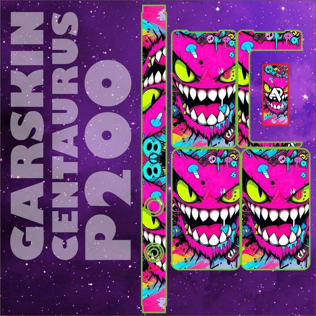 

*PromoTerjangkau* Stiker P200 Hologram Maxdecal 2 Garskin Wrap Stiker Premium / X Casing Case COD