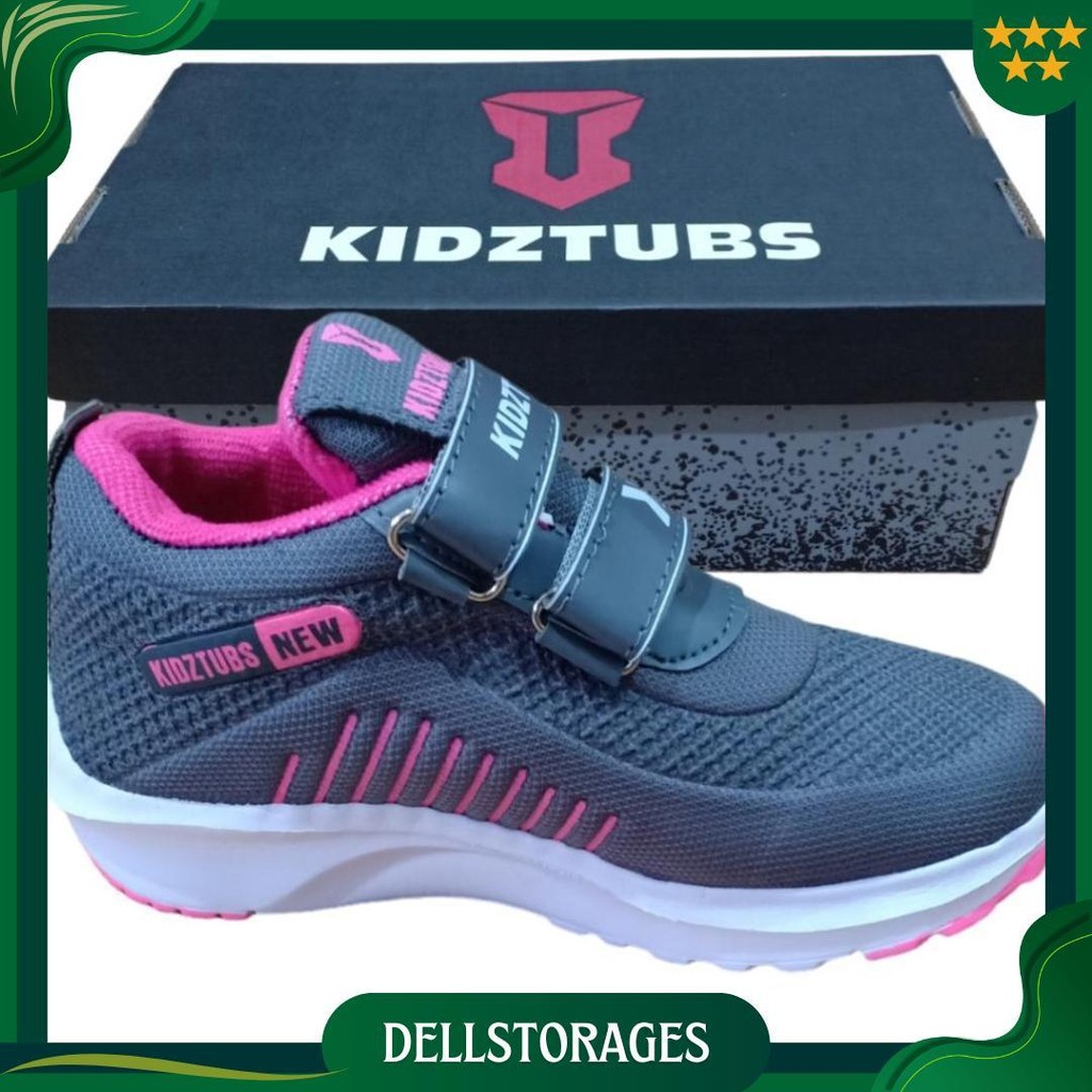 Kidztubs Sepatu Sekolah Anak Perempuan Wanita Cewek Umur 6-10 Tahun Kelas Paud Tk Sd Smp Sma 1 2 3 4