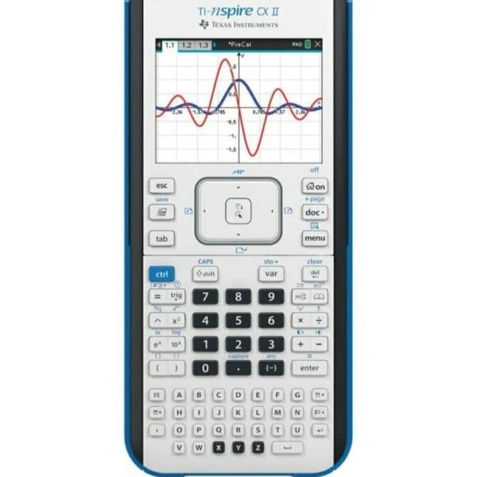 

TEXAS INSTRUMENTS TI NSPIRE CX II NON CAS SCIENTIFIC KALKULATOR GRAFIK