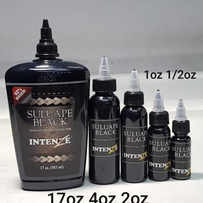 

Promo!! Tinta Tattoo Black Suluape Samoa 1/2Oz