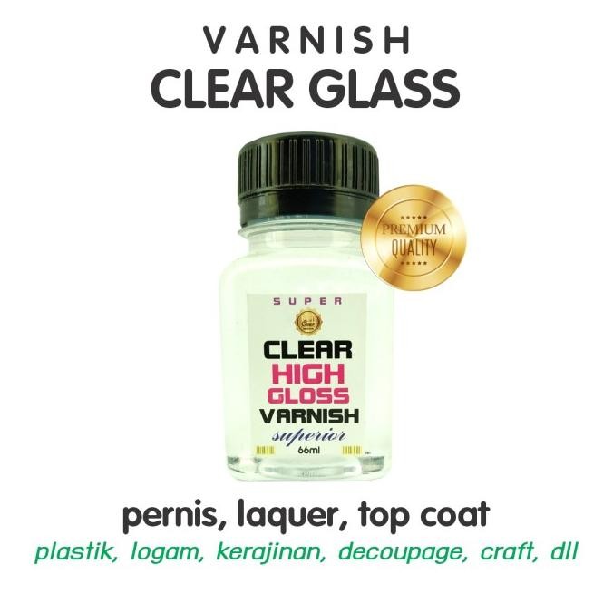 

@#@#@#] pernis kerajinan super clear high gloss 66ml serbaguna craft and art