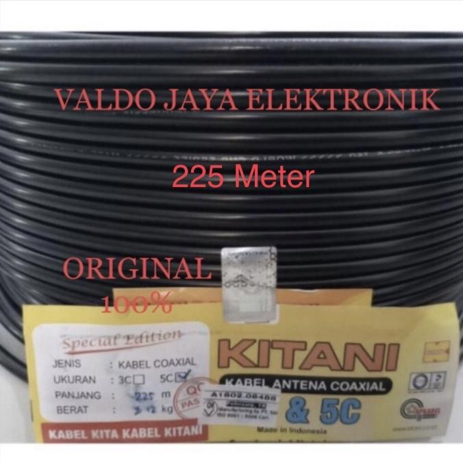 KITANI Kabel Antena TV RG6 5C Kabel 5C Kabel Parabola Kabel Kitani ENC