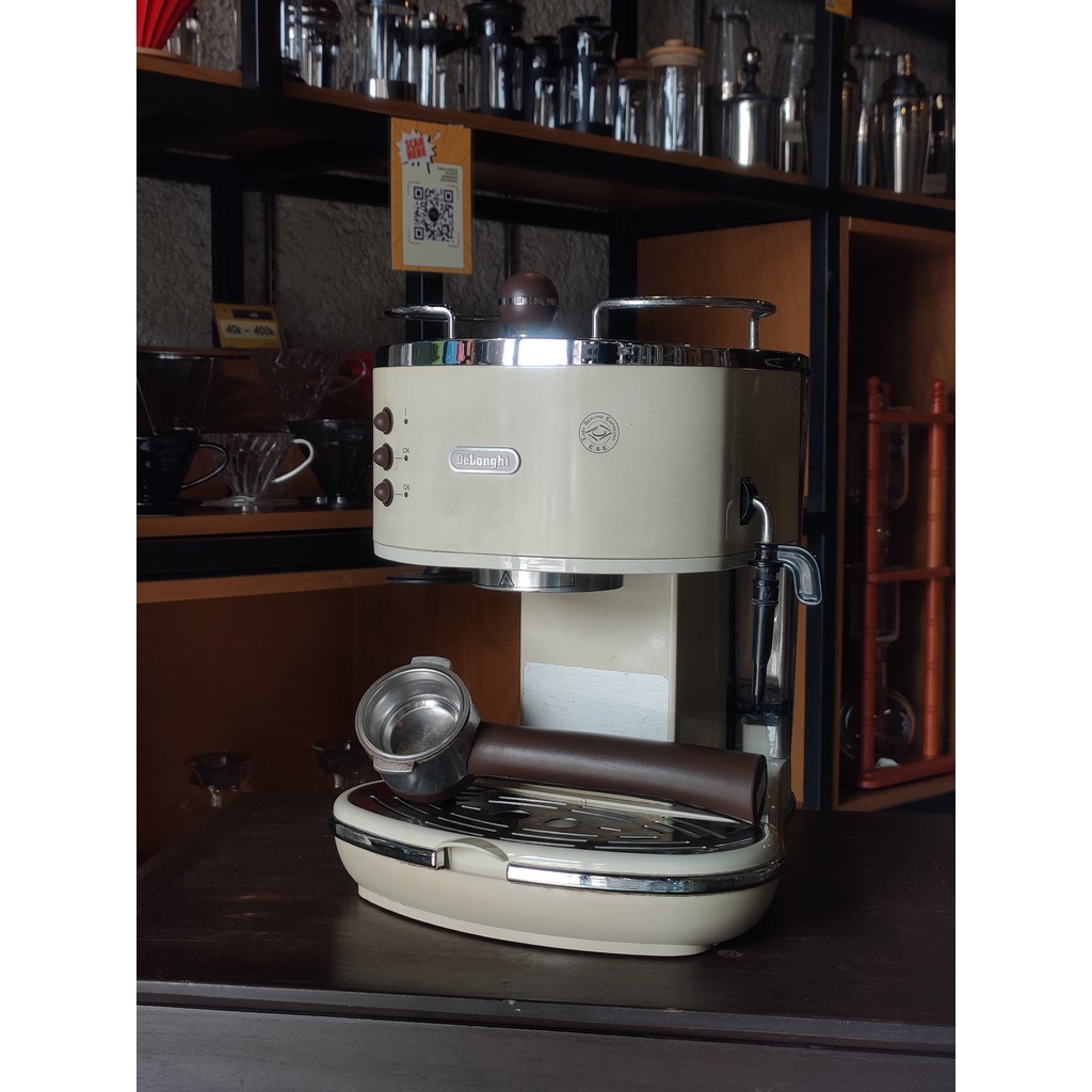 DeLonghi - Icona Vintage Espresso Machine ECOV 311.BG - Mesin Kopi Second Bergaransi