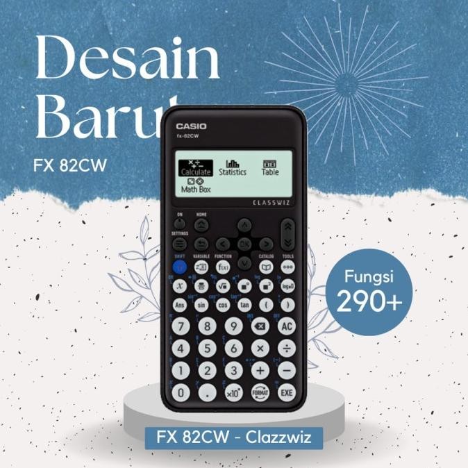 

NEW calculator CASIO scientific claswiz fx 82 cw