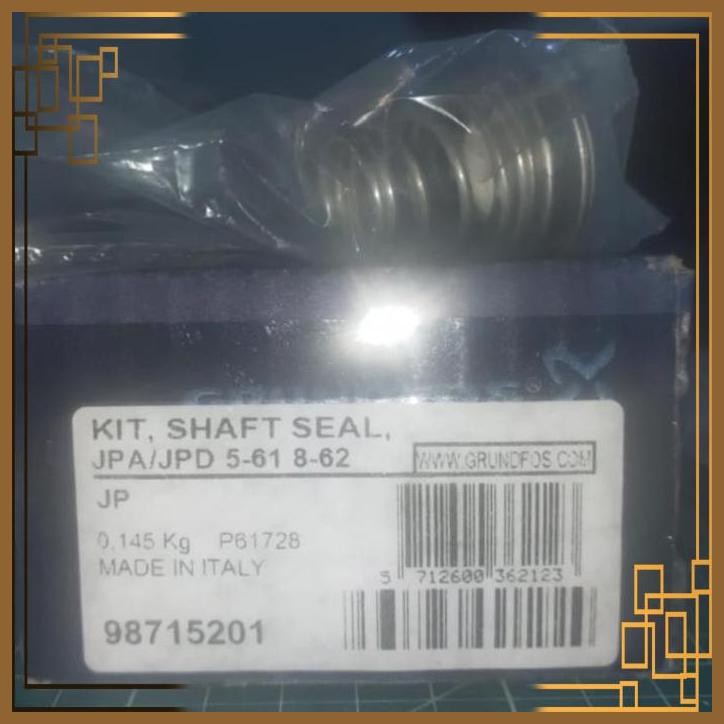 [TSJ] MECHANICAL SEAL GRUNDFOS 5-61 MECHANICAL SEAL GRUNDFOS JPA JPD 8-62