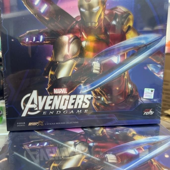 NEW ZD Toys Marvel Avengers IRON MAN Mark 85-V.2 Action Figure MK LXXXV