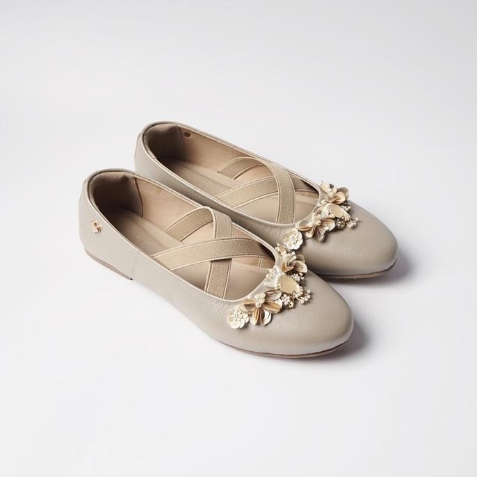 PVRA SANDAL WANITA KELISHA GOLD SANDAL WANITA ELEGAN TERLARIS 100% ORIGINAL BRANDED MODEL TERBARU PE