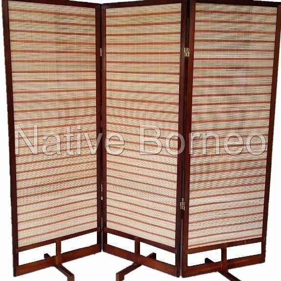 Murah Partisi Kayu & Rotan, Sketsel, Penyekat Ruangan Non COD