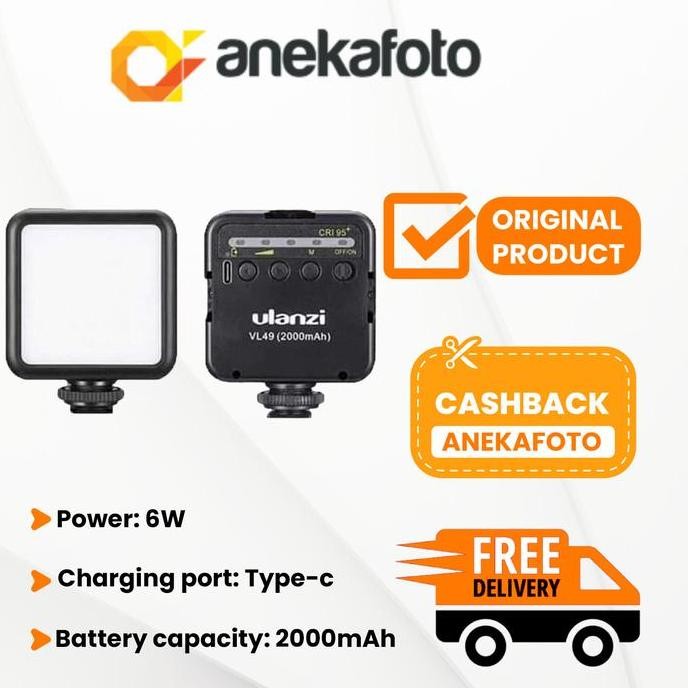 Murah Ulanzi LED Light VL 49 VL49 Non COD