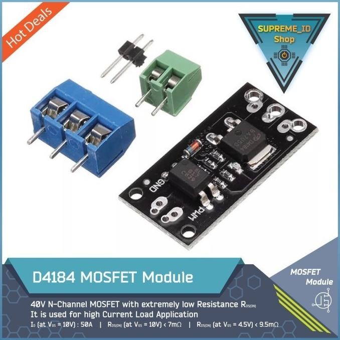 D4184 High Power Dual Mosfet Driver Modul Untuk Pwm Switch Trigger