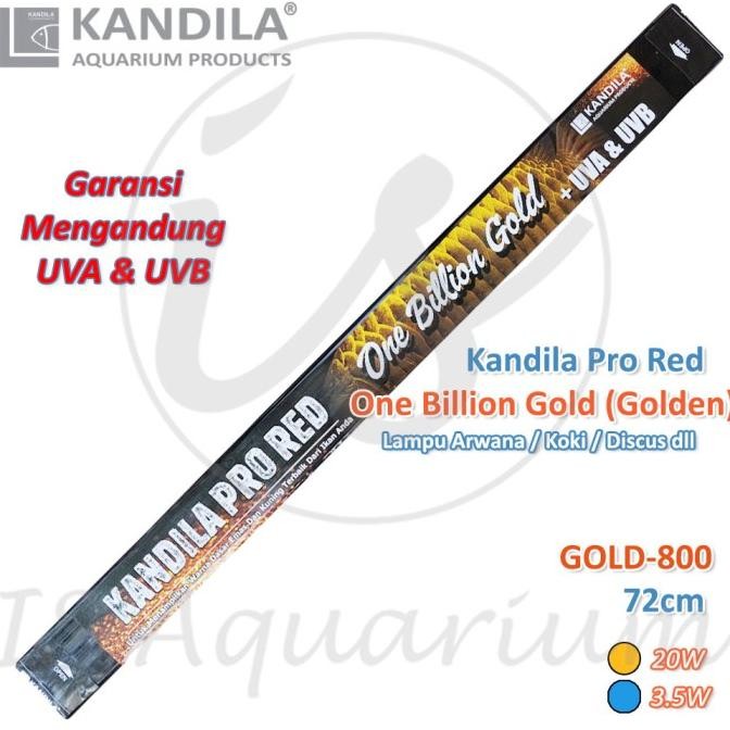 Sale Kandila Pro Red One Billion Gold 800 72Cm Lampu Celup Ikan Arowana