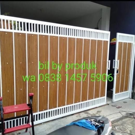 Murah pagar . tralis . pintu kawat nyamuk . railing . kanopi . pagar besi Non COD