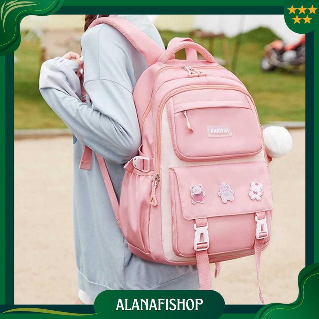 Sahabat Karissa Tas Ransel Anak Sekolah Cewek Sd/Smp/Sma Ori