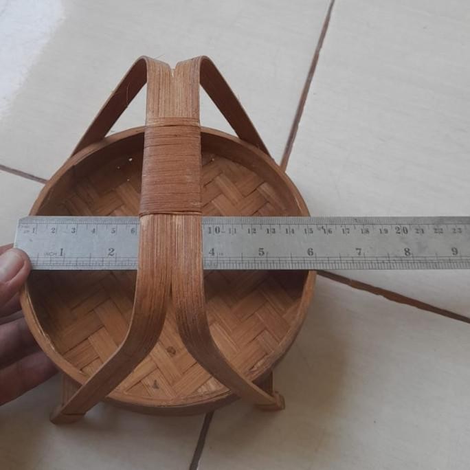 favorit] Rak 1 susun Bulat Bambu d15