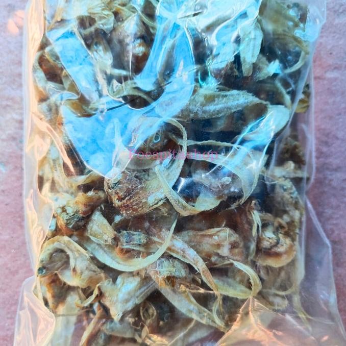 

'+'+'+'+] 250 gr ikan asin bulu ayam/ikan asin khas jawa timur