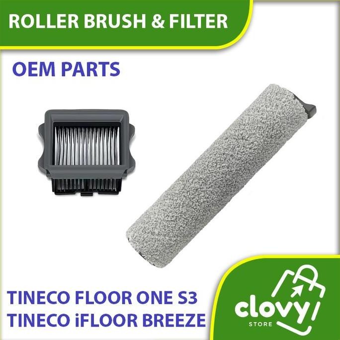 :>:>:>:>] Roller Brush & Filter for Tineco Floor One S3 & iFLOOR Breeze