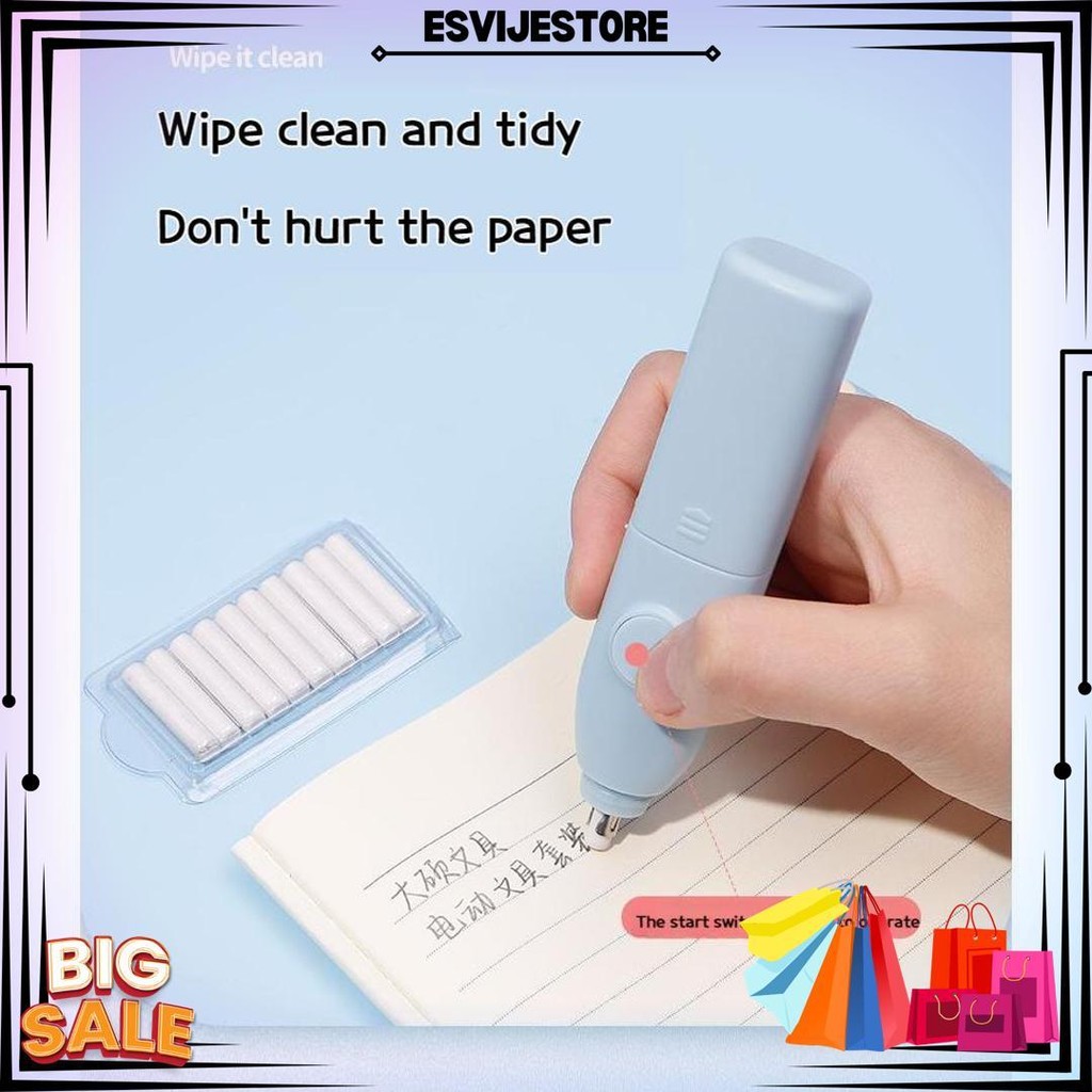

Electric Stationery Set / Set Alat Tulis Elektrik Rautan Penghapus Vacuum Pensil 11 In 1/Set Alat Tulis Elektrik D Best Seller