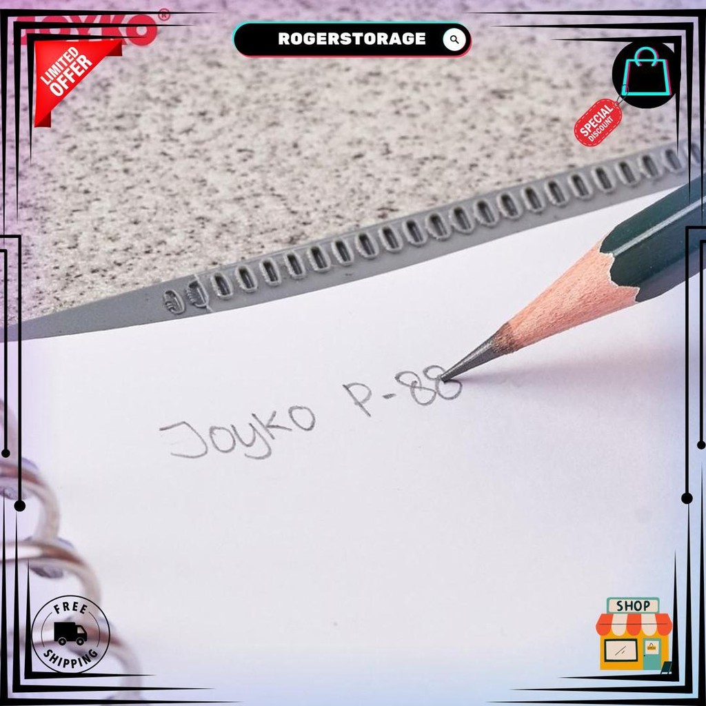 

(12Pcs) Pensil 2B Handy Pencil P90 / P91 / P92 / P98 / P101 / P-88 2B Joyko D Best Seller