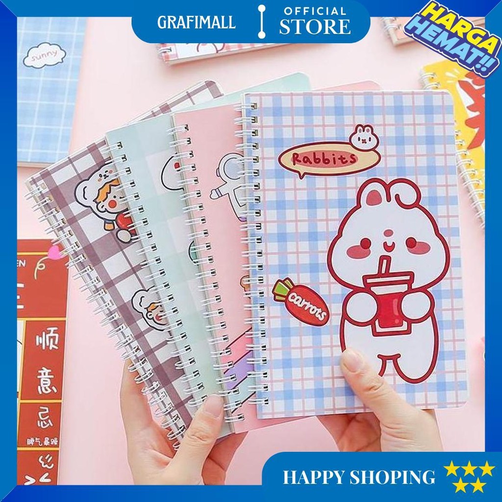 

(Part 1) Buku Tulis A5 //Notebook A5//Buku Tulis Sekolah Isi 60 Lembar D Sale