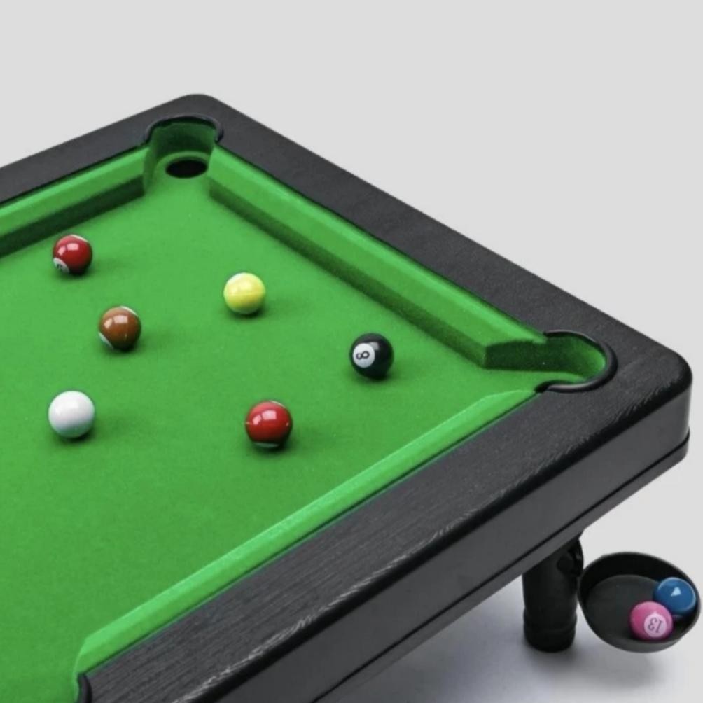 wd-54 Mainan Anak billiard game JUMBO BESAR deluxe snooker pool table biliard /Football Soccer Game 