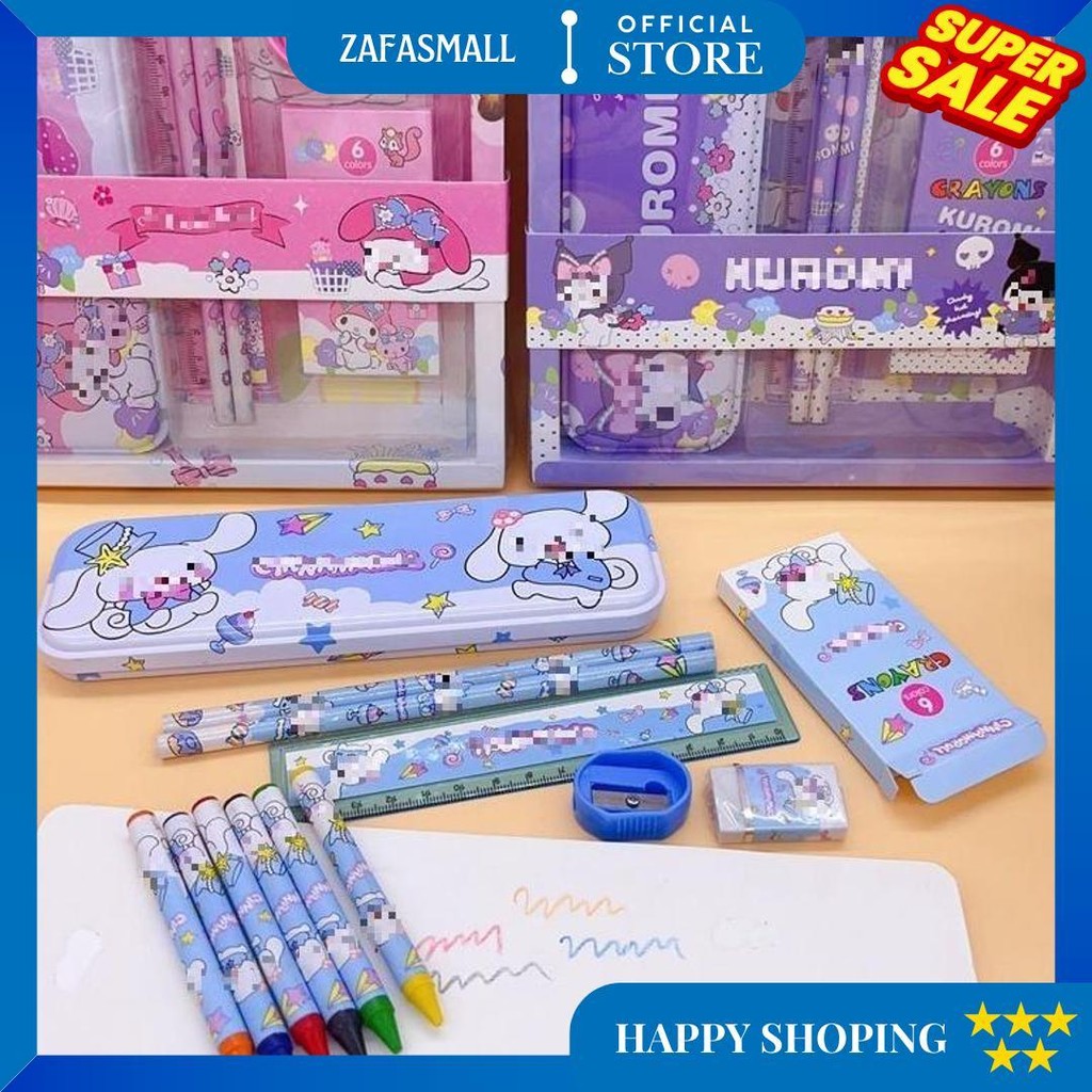 

Dsm Paket Alat Tulis Set 7 In 1 Set Stationery 7In1 Karakter Kartun Alat Tulis Anak Sekolah Penghapus Pengaris Kotak Pensil Penggaris Crayon D Promo 4.4