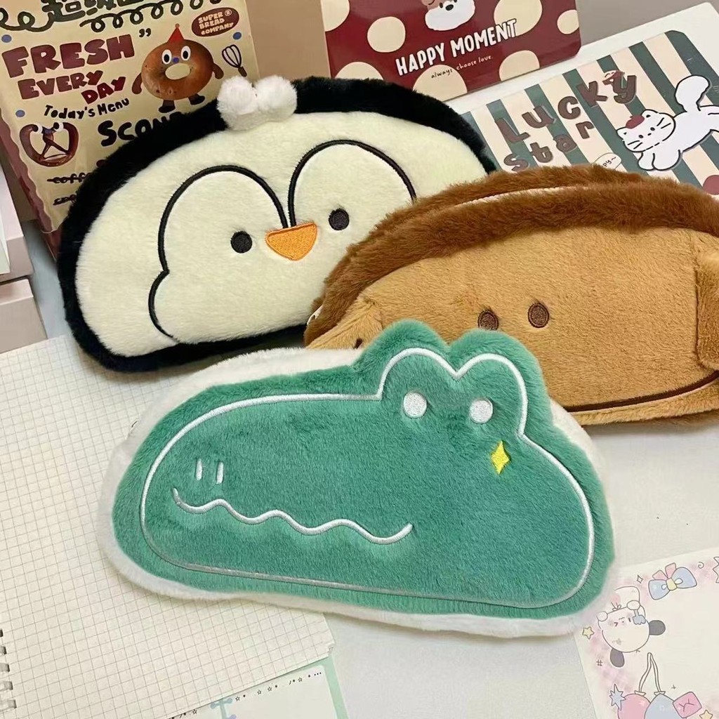 

Kotak Pensil Kartun Anime Pelajar Penyimpanan Kapasitas Besar