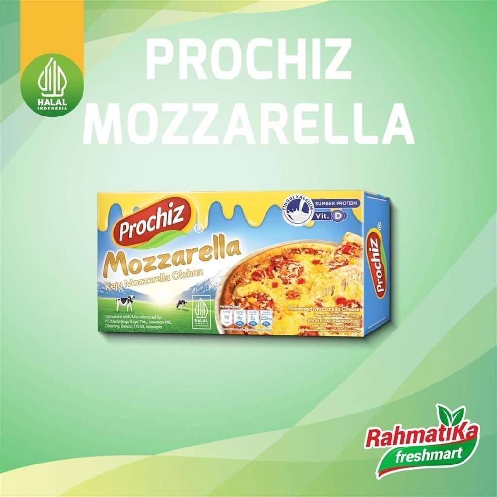 

Prochiz Keju Mozzarella 160 gr