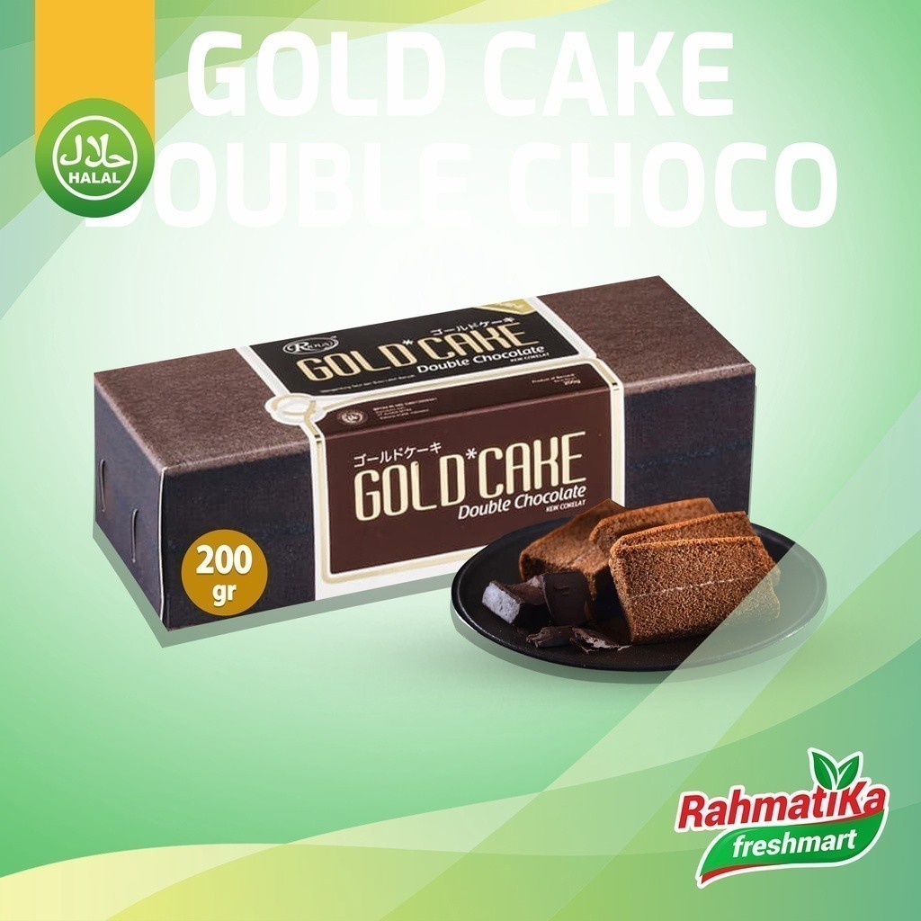 

Rious Gold Cake Double Chocolate Bernardi 200 gram