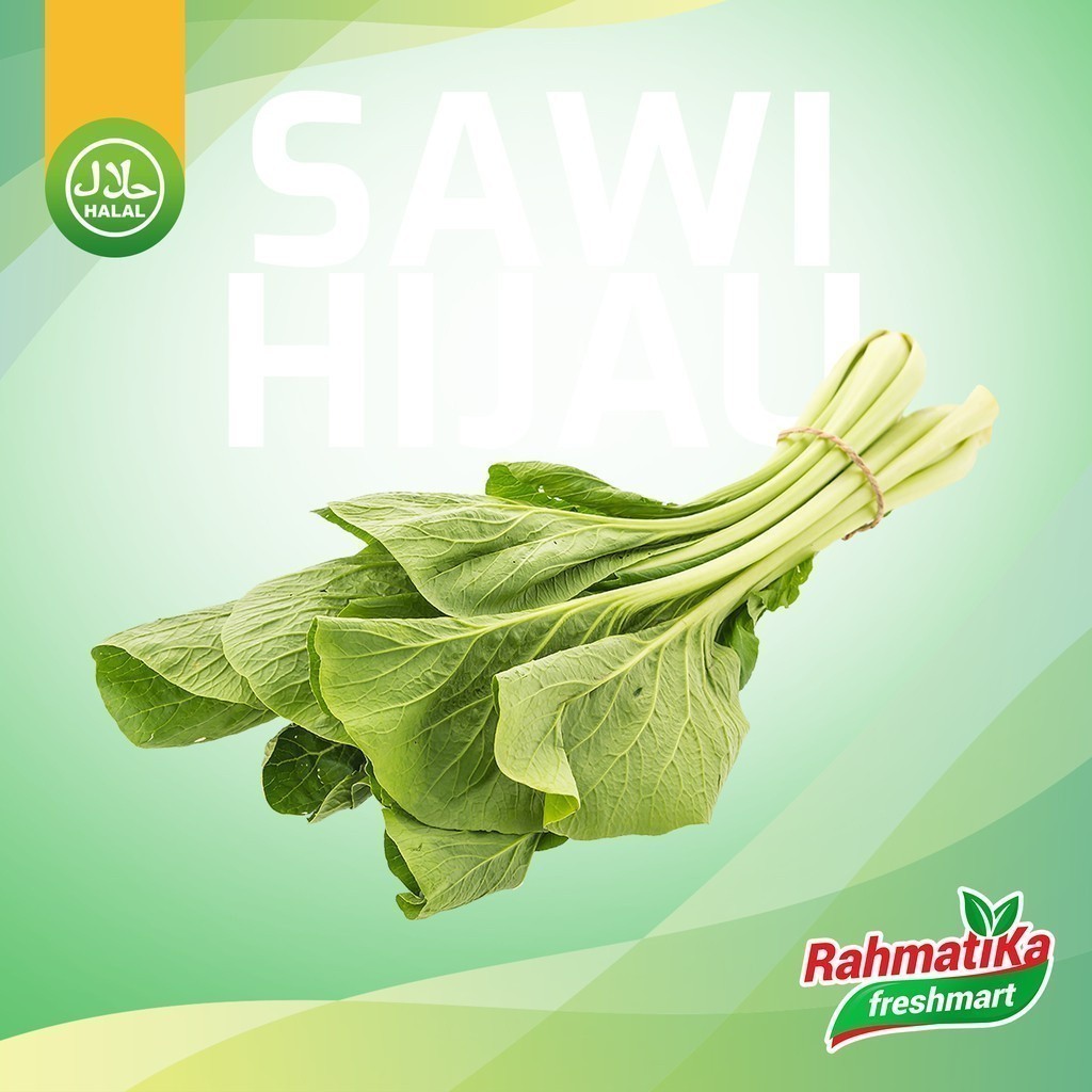 

Sawi Hijau Segar 1 Ikat / Sawi Hijau 1 Ikat Fresh (Sayur Segar)